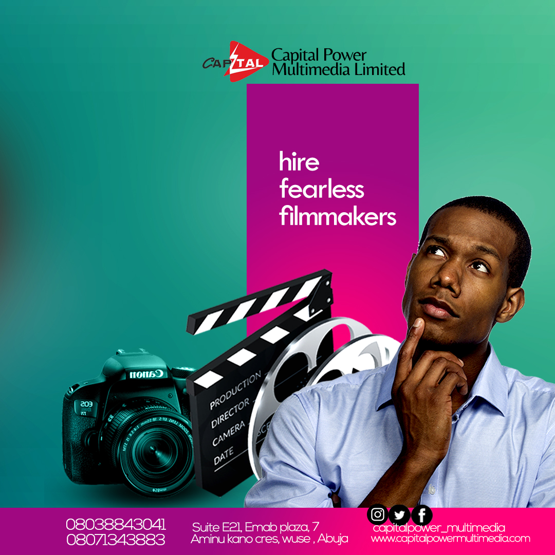 Capital Power Multimedia have fearless filmmakers spread across Nigeria